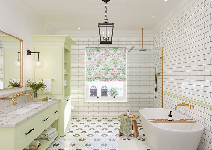 Cotswold Faux Silk, Candyfloss - Roman Blind - Image 8